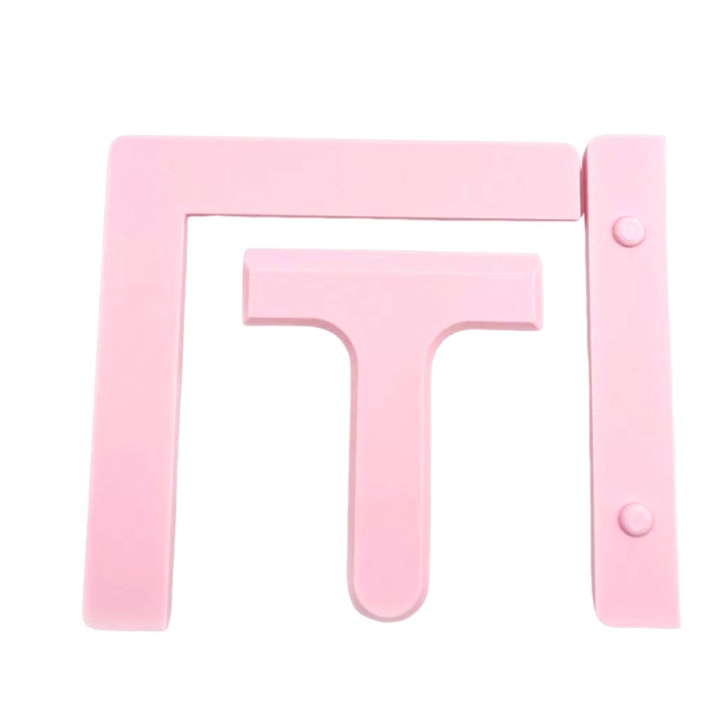 3-Piece Set Dot Drill Alignment Art Tool Diamond Painting Alignment Ruler Suitable for Craft Enthusiasts and Beginners