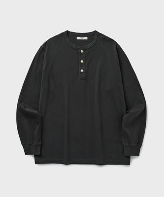 Yunionbeullu Craft Henley L/S T-Shirt [Graphite]