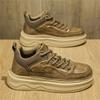 New thick-soled heightening sports and leisure board shoes retro British shoes