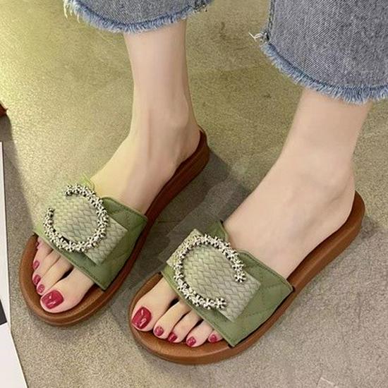 Polka Dot Women's Non-Slip Summer Flip-Flops: 2026 Trendy, Versatile, Wear-Resistant Beach Flats