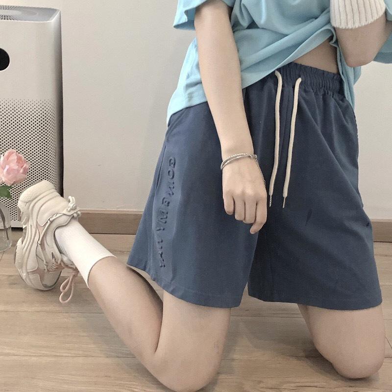 Модные стильные повседневные летние тонкие женские однотонные модные свободные корейские — фото 4