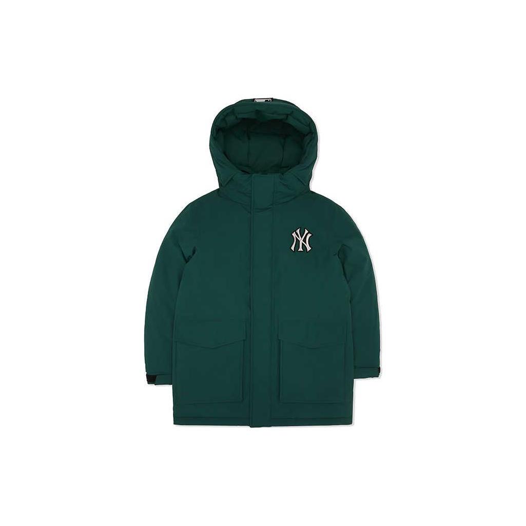 MLB Down Jacket Short Unisex Dark Green 3ADJEC526-50GND XS