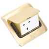 Pop Up Socket Table Power Outlet Receptacle UK Standard with Network Interface 250V