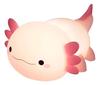 Axolotl Nachtlicht Süße Silikon Touch Lampe USB Wiederaufladbar 20 Min Timer Kinderzimmer Kinderzimmer Nachttisch Geschenk