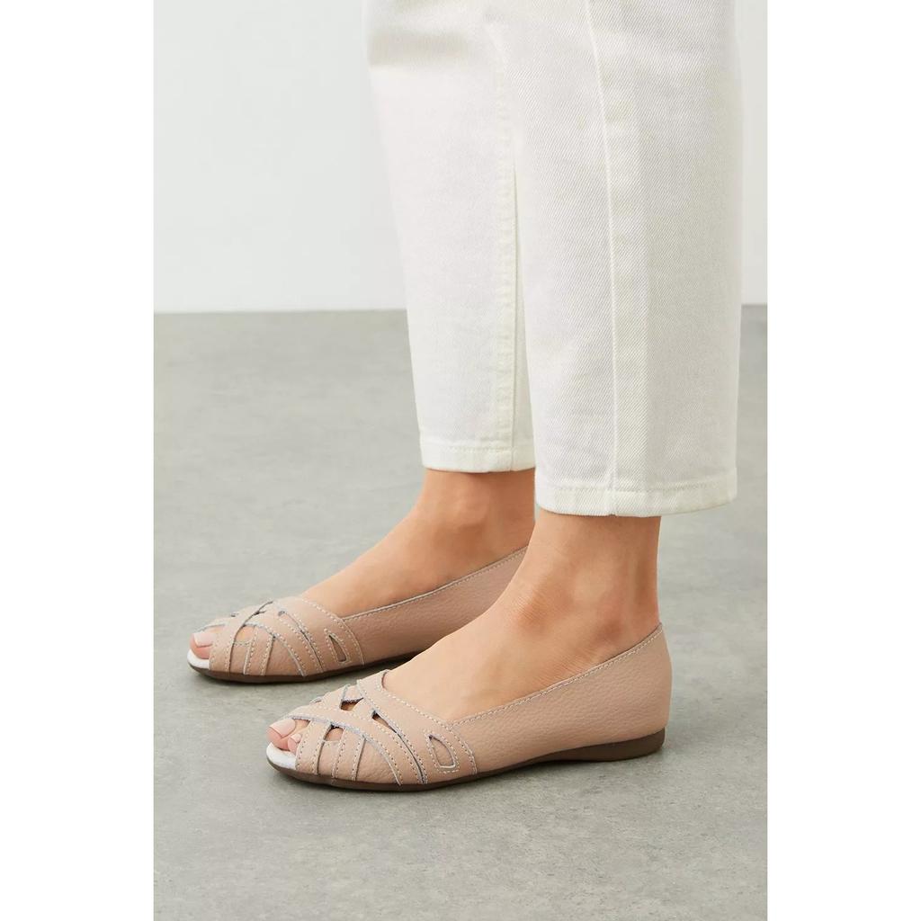 Bun pentru talpa pantofii din piele țesută Layla pentru femei/doamne