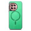 For OnePlus Ace 3 5G/12R 5G Leather Back Case Compatible with MagSafe Skin-Touch Phone Cover