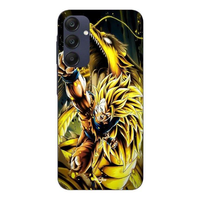 Coque Pour Samsung galaxy A25 Son Goku Super Saiyan SSJ3 Attaque point Dragon Maniacase