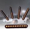 2er-Pack Auto Rückspiegel Lampe DRL Streifen Lauflicht Blinker LED Autolichtquelle Blinker