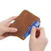 Genuine Leather Zipper Coin Purse for Men Credit Card Holder Mens Coin Purses Cash Change Wallet Car Smart Holder Money Pouch