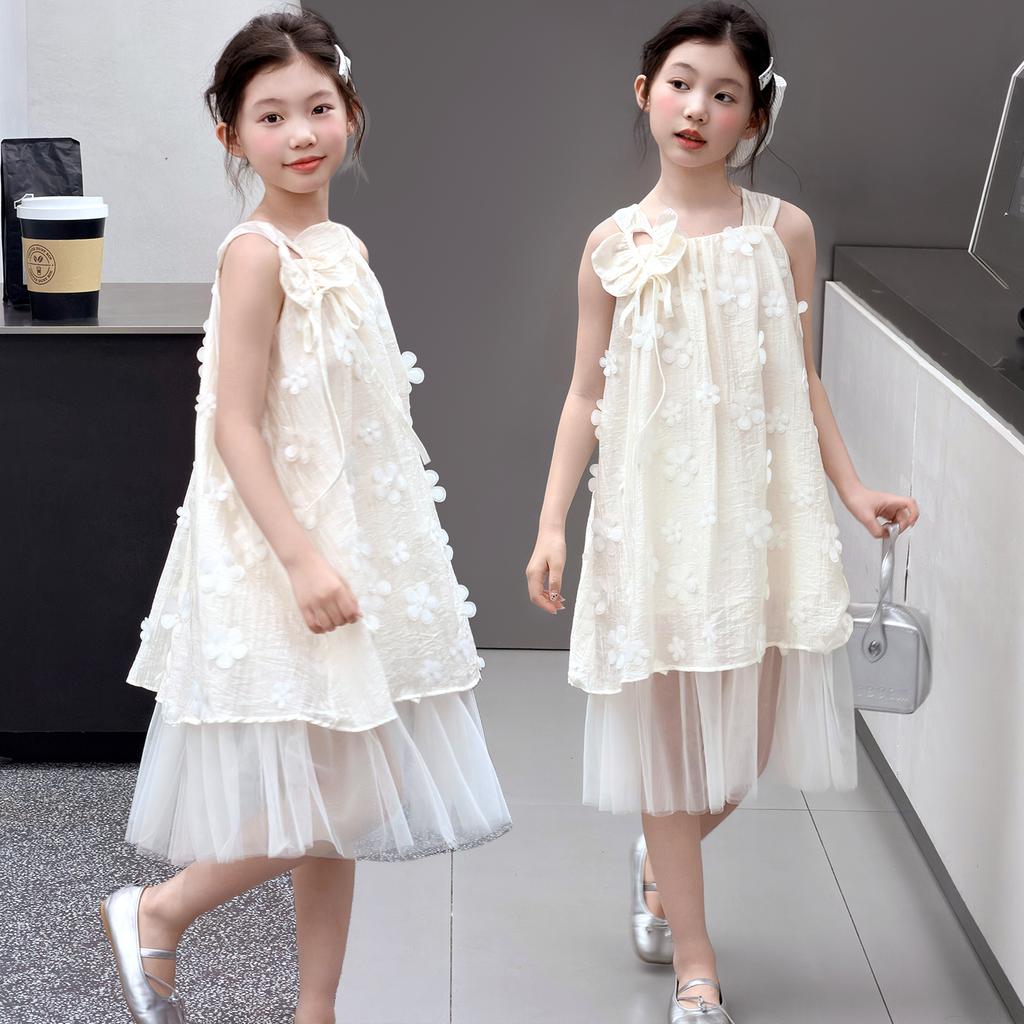 New Summer Dress for Girls with a Rich Family and a Sense of Beauty, Princess Dress, Summer Dress, Children's Dress