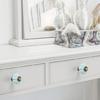 6Pcs Ceramic Cabinet Knob Wardrobe Pulls Pumpkin Shape Drawer Knob Furniture Decorative Handle Furniture Hardware