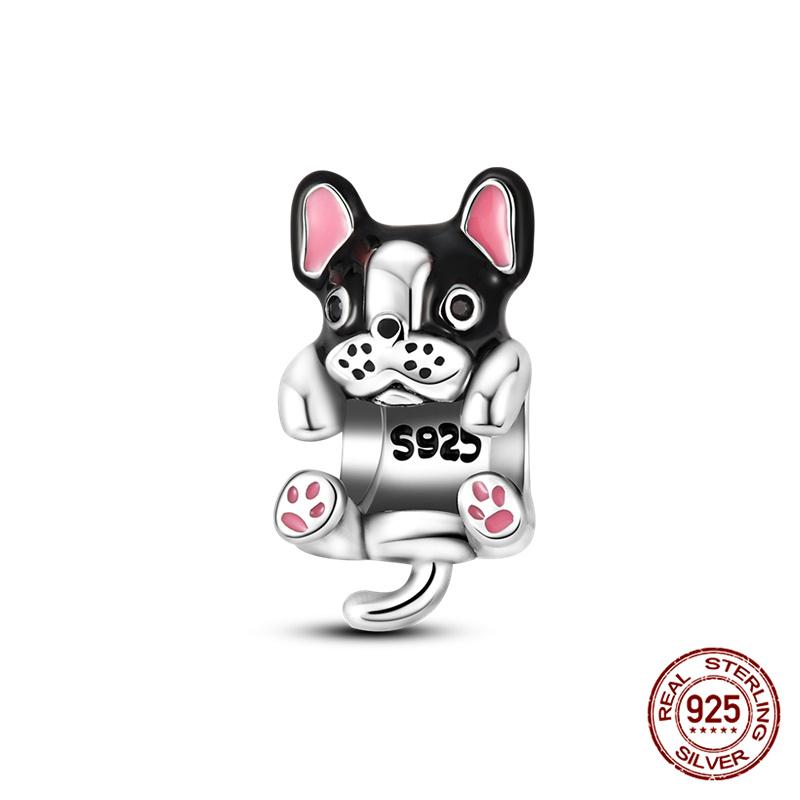 Originale Eulenperlen, 100 % Kupfer, Glückskatzen-Elefanten-Anhänger, passend für Originalarmbänder, DIY-Schmuckherstellung, Geschenk für Frauen