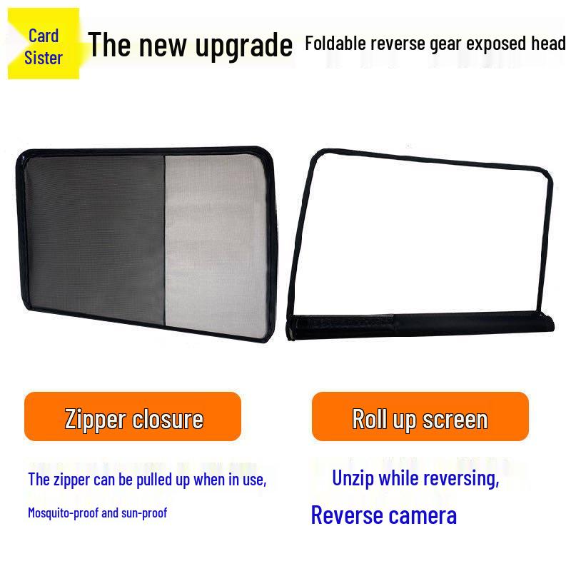 Large Truck Mosquito and Insect Proof Sunshade Screen for Jiefang J6, Ouman Delong, Shandeka, and Tianlong Models