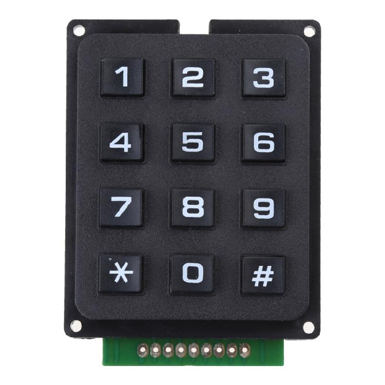 

DIY Electronic Kit 12 Key Matrixes Array/Keyboard Membranes Button Keypad 1
