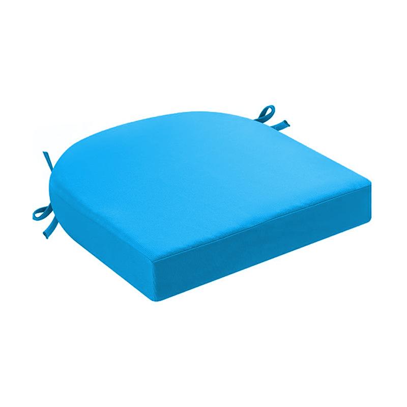 Household Sponge Seat Cushion Outdoor Waterproof U-shaped Rattan Chair Soft Bag Curved Chair Cushion Horseshoe Four Seasons