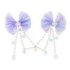 Ariel mesh cross-border mermaid girls' hot spring vacation beach sun-protection quick-dry swimsuit stylish three-piece set