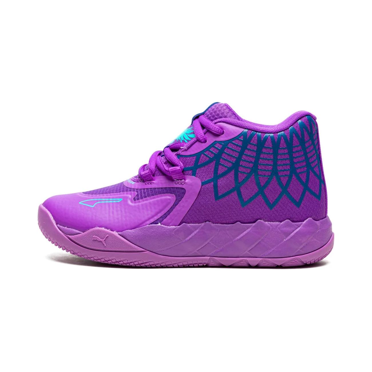 

Puma MB.01 Little Kid Queen City Kids Sneakers Purple Purple-Glimmer Blue-Atoll 385116-10 28