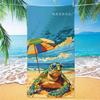 Fresh Sea Turtle Shell Beach Towel, Quick Drying Water Absorbing Beach Pool Towel
