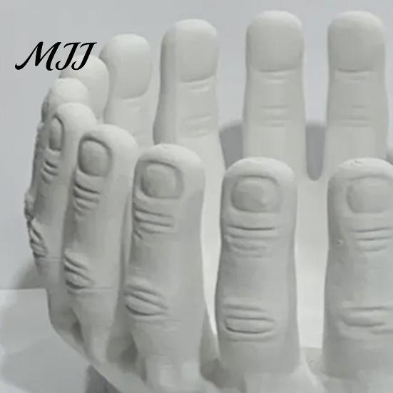 Smooth Surface Candy Holder Gothic Halloween Skeleton Hands Bowl Stand Practical Small Item Storage Lightweight Compact Container Desktop Decor