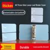 Thickened A8 Three-Ring Photo Album with Transparent Pages