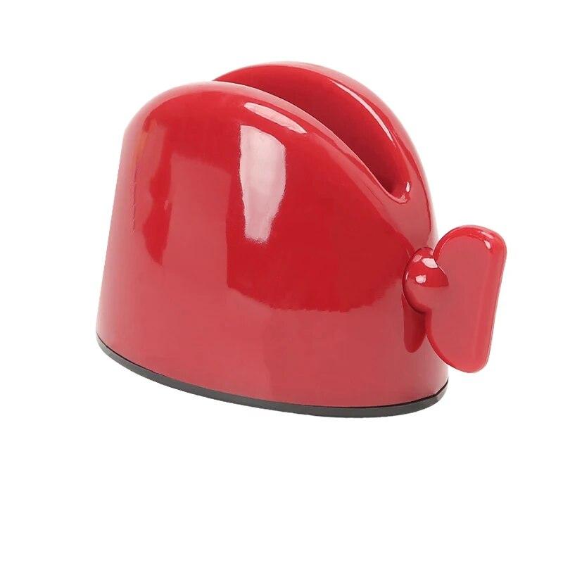 

Набор аксессуаров для ванной комнаты, вращающийся тюбик для соковыжималки для зубной пасты, дозатор для зубной пасты, очищающее средство, соковыжималка, держатель для зубной пасты красный