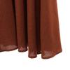 Ron Herman No Sleeve Long Dress S Brown Women Used