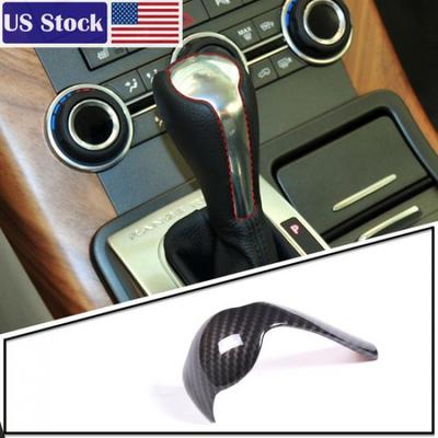 Carbon Fiber ABS Gear Shift Knob Trim Cover For Range Rover Sport/Vogue 05-13