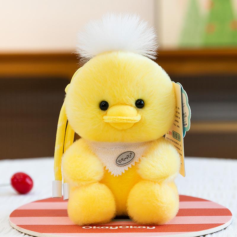 15cm Cute Animal Red Panda Fox Plush Toy Kawaii Penguin Capybara Duck Lamb Rabbit Sloth Plushie Appeasing Birthday Gift