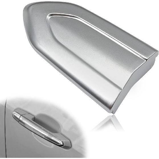 Front Driver Side Door Handle Lock Cover Cap Compatible with Cadilac ATS CTS XTS XT5 CT6, Automotive Exterior Door Handles Lock Bezel Cover Cap