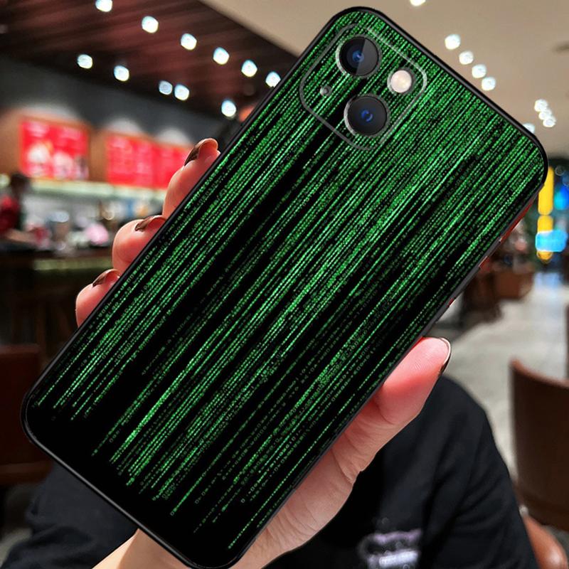 Matrix For Apple iPhone 11 14 12 Pro Max 7 8 Plus X XS XR SE 2020 13 Pro Max Phone Back Cover Coque