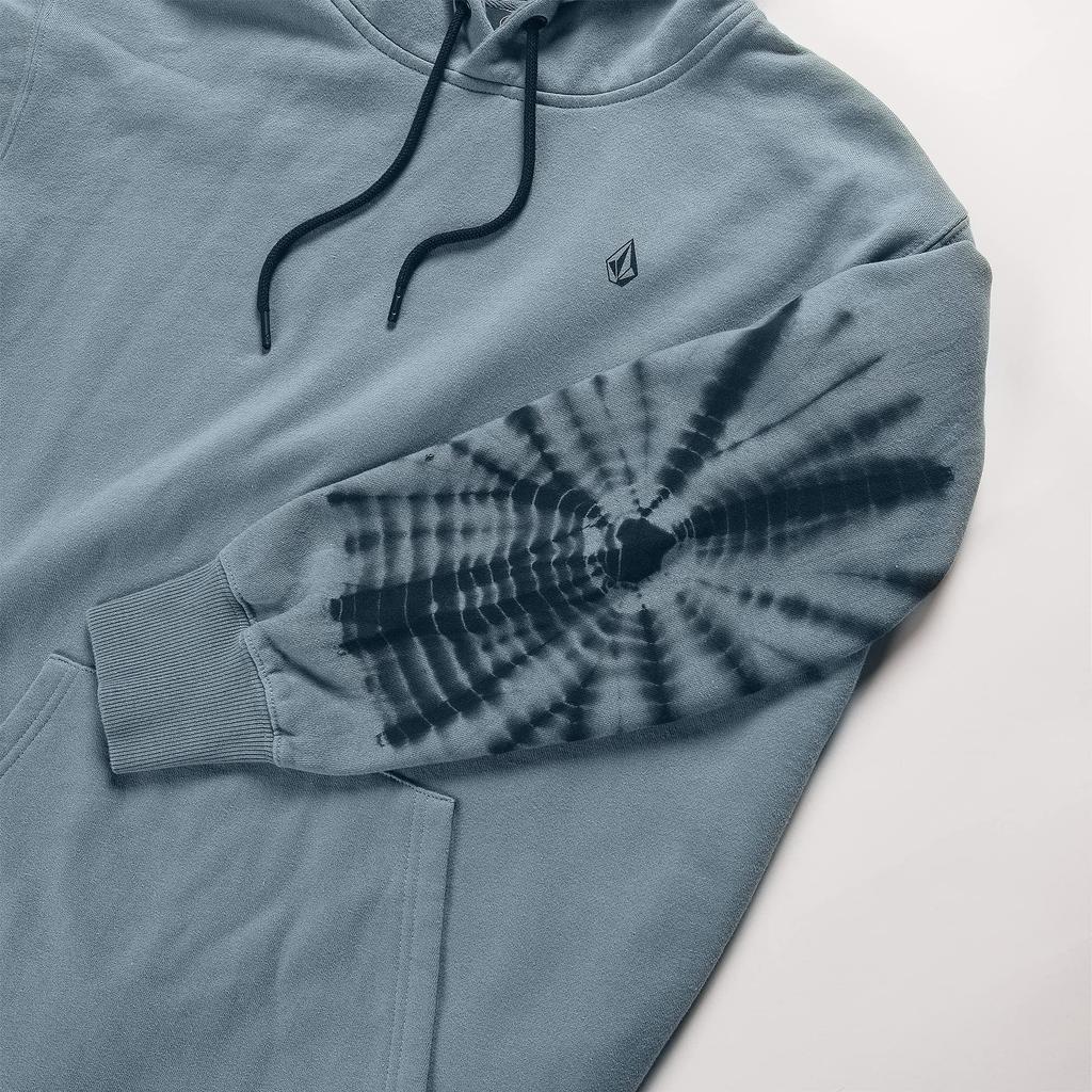 Volcom Thermal Sweatshirt COSTUS with Thumbhole XS Women's (H4152305 / P/O FLEECE) Sleeves, Snowboard, GAH_Green Ash,