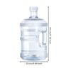 Household Water Jug with Side Handle Thickened Screw Cap for Families, Kitchen