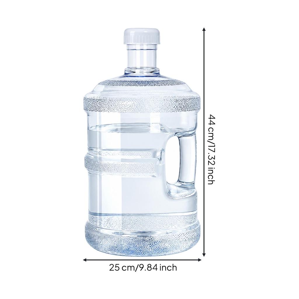 Household Water Jug with Side Handle Thickened Screw Cap for Families, Kitchen