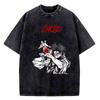 Choso Vintage Washed cotton men Pastel 2000s Retro aesthetic shirt harajuku Pop Culture streetwear aesthetic Digital Retro