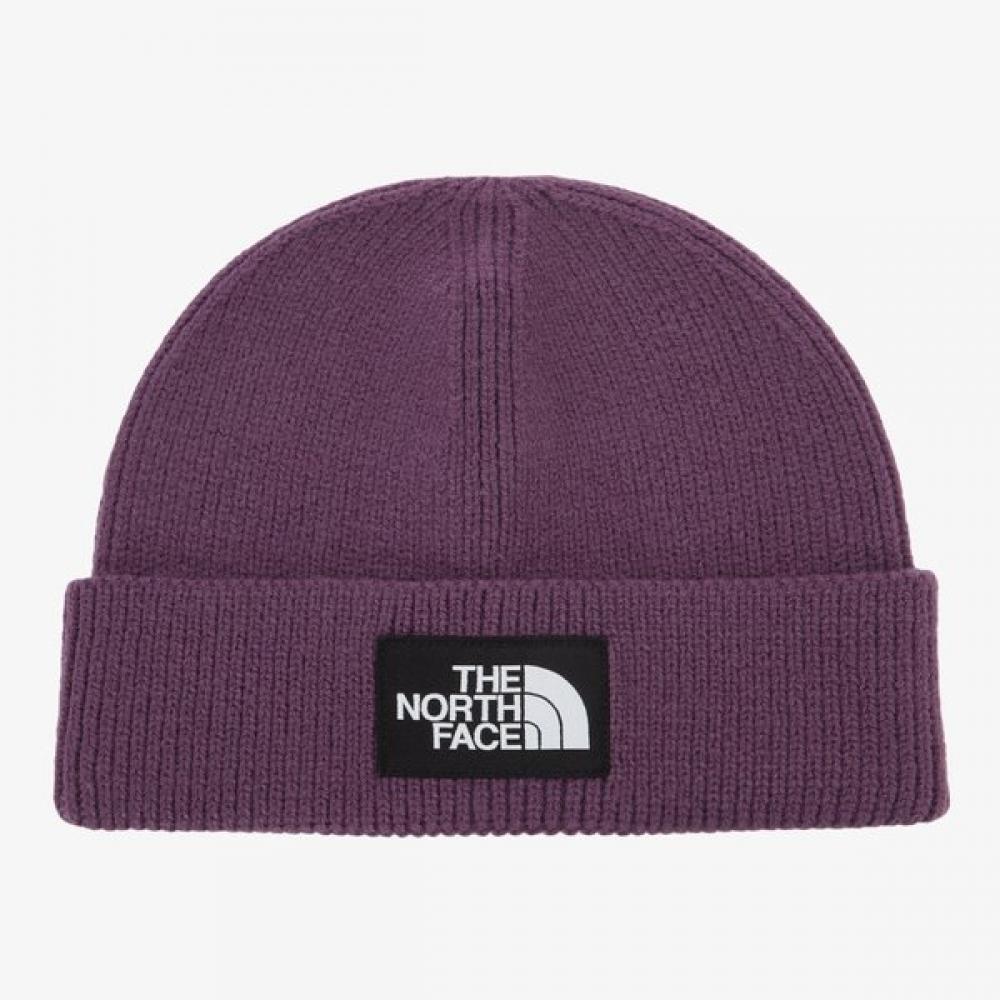 The North Face Big Logo Beanie Deep Purple Ne3br61c DEEP PURPLE/ONE