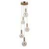 Lampa wisząca LED 25W STRELA PND-34378-5S-HBR Italux