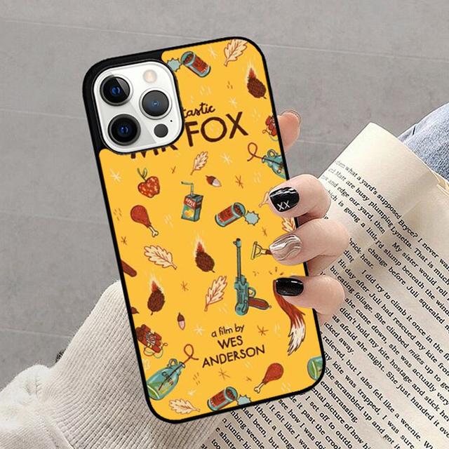 Autumu Fox clever vignette Phone Case Cover for iPhone 16 15 12 mini 11 13 14 Pro Max SE 2020 Apple 6S 7 8 Plus Coque