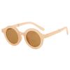2025 ins cute sunscreen and UV resistant male and female children's glasses UV400 Folding new children's baby concave shaped