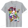 Dabbing Unicorn Pirate  Roger Costume Kids Girls Boys T-Shirt Tops Shirt Cute Printed On Cotton Men's T Shirt