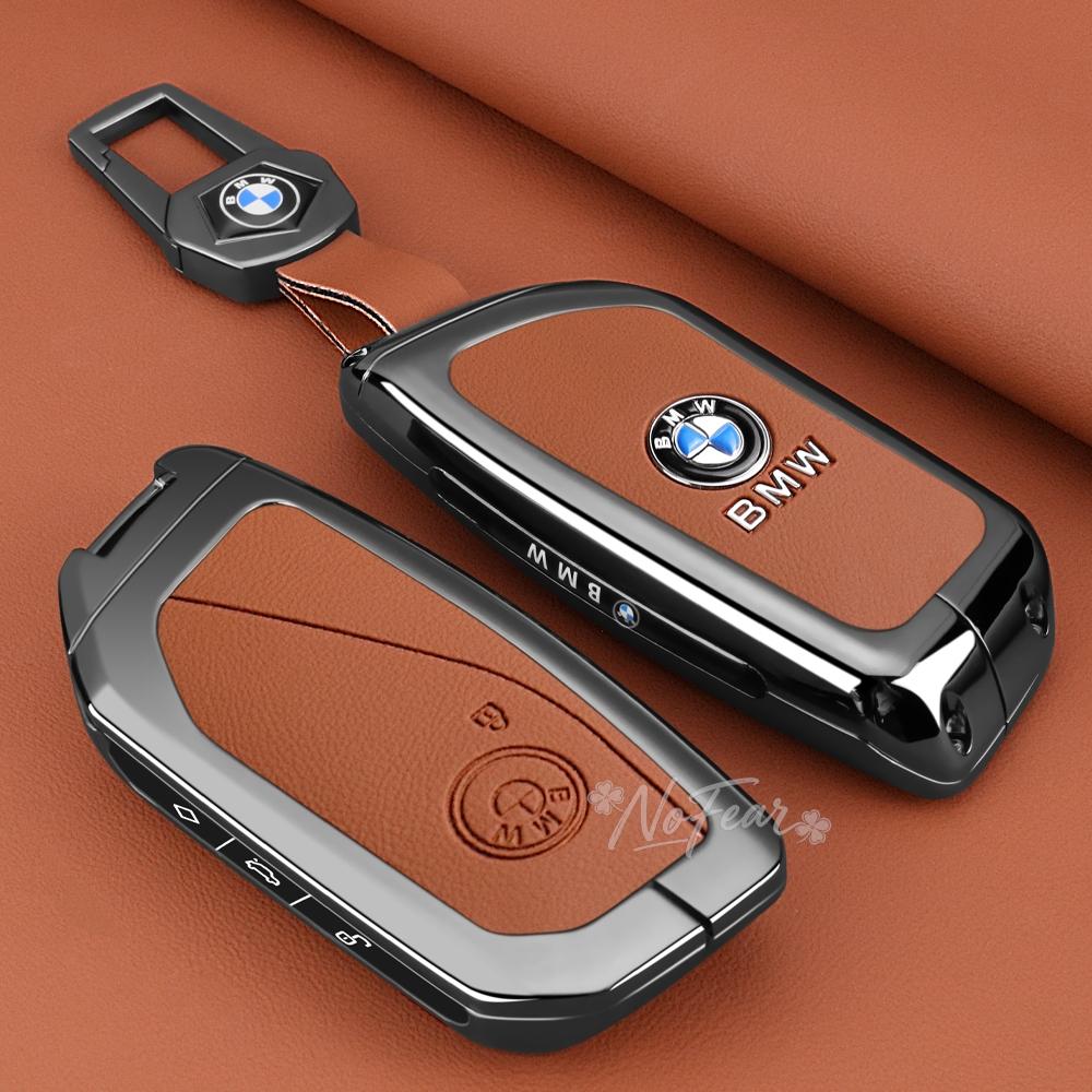 AABW1 Car Key Cover Case Protect Keyless Key Bag Shell For BMW i7 X7 G07 LCI iX I20 X1 U11 7 Series G70 G09 XM U06G81 M3 2023 stickers