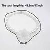 2pcs Curtain Straps a Pair of Cream Style Tied Tied Rope White Yarn Tied Belt Pearl Accessories Embellishment