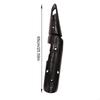Y4UA Lightweight ABS Carbon Patterned Exhaust Guard Motorcycle Accessories for Y15ZR