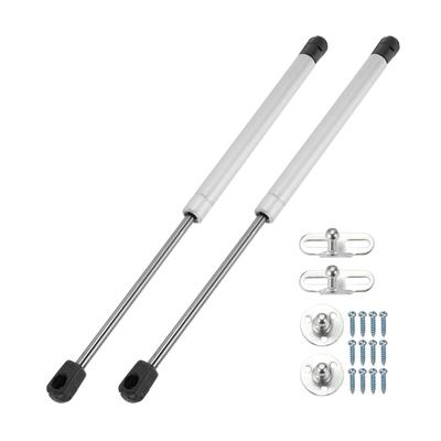 Motoforti Universal Lift Support Strut Gas Spring 15"/380mm 55lb/245N/25kg Silver Tone for Car Lid, Boat Hatch, Roof, Window Lid, and Underbed Lifting