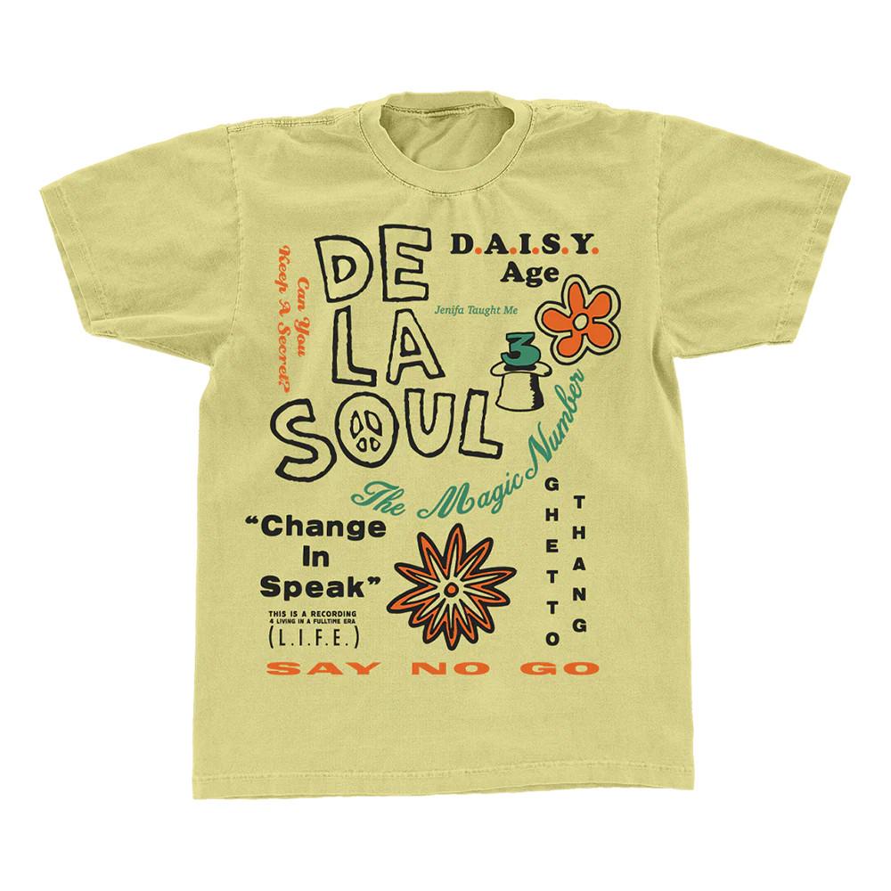 

3 Feet High and Rising Yellow Tracklist T-Shirt - De La Soul SG040 Unisex T-Shirt S