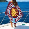 Hammer Football Printed Beach Towel, Super Soft Microfiber, Perfect Gift Birthday, for Pool, Beach, Travel, for Family and Friends