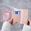 1pc of Classic Tri Fold Women’s Wallet Durable Synthetic Leather with Polyester Lining Quick Buckle Closure Card Slots Removable Pocket Available