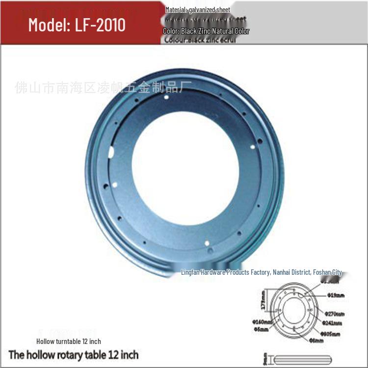 Rotating Turntable Display Stand with Bearing and Shaft