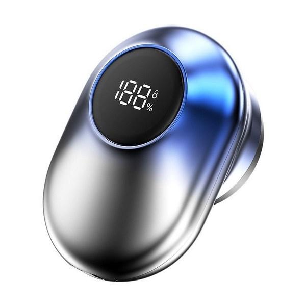 

Портативная мини-водостойкая дорожная аккумуляторная электробритва HORIZON, серебристо-синяя