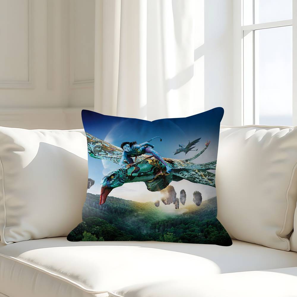 Actionfilm A-Avatar Kissenbezug Abnehmbarer Waschbarer Kissenbezug – Ganzjahresweiches Leinen