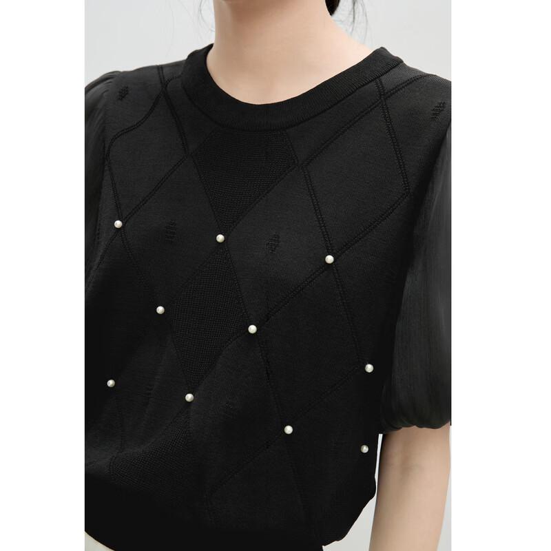 Women's Elegant Round Neck Knitted Top
